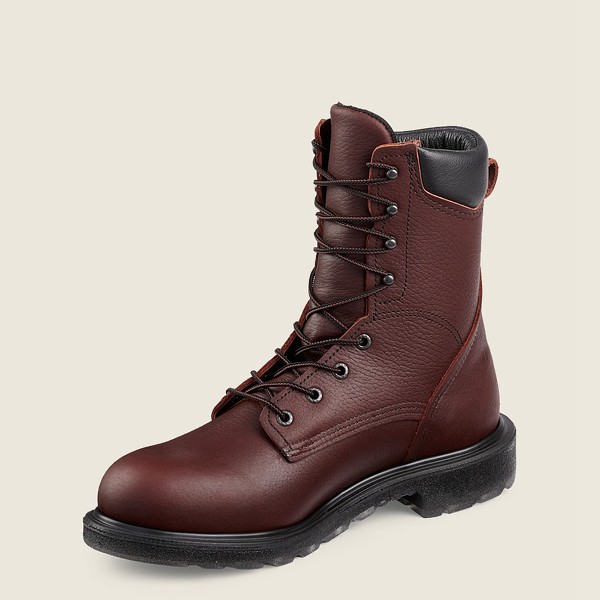 Red Wing Work Boots Supersole® 2.0 - 8-Inch Soft Toe - Mørke Brune - Herre 5963-LHEKJ